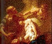 PIAZZETTA, Giovanni Battista The Sacrifice of Isaac oil painting artist